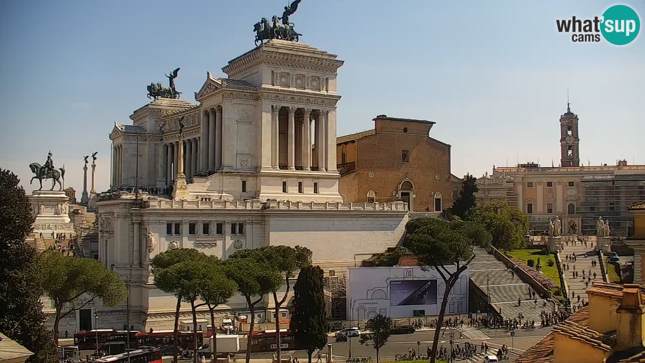 Rom Webcam – Vittoriano – Altar des Vaterlands