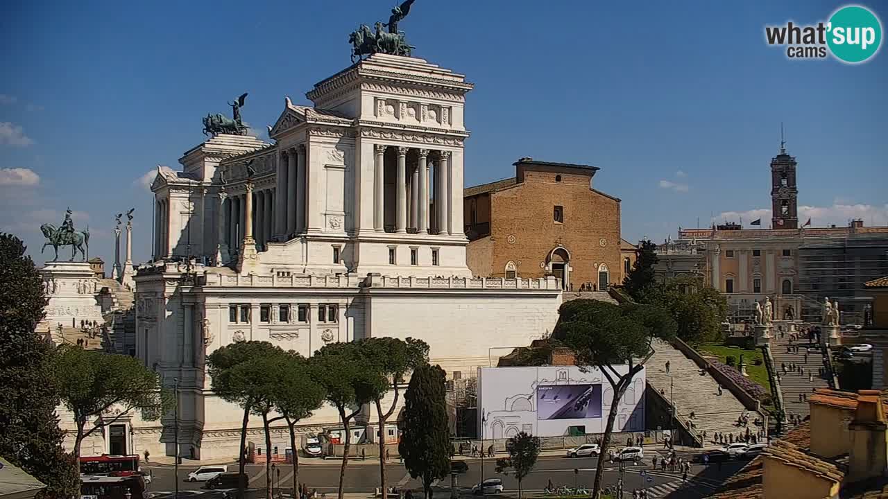 Rom Webcam – Vittoriano – Altar des Vaterlands