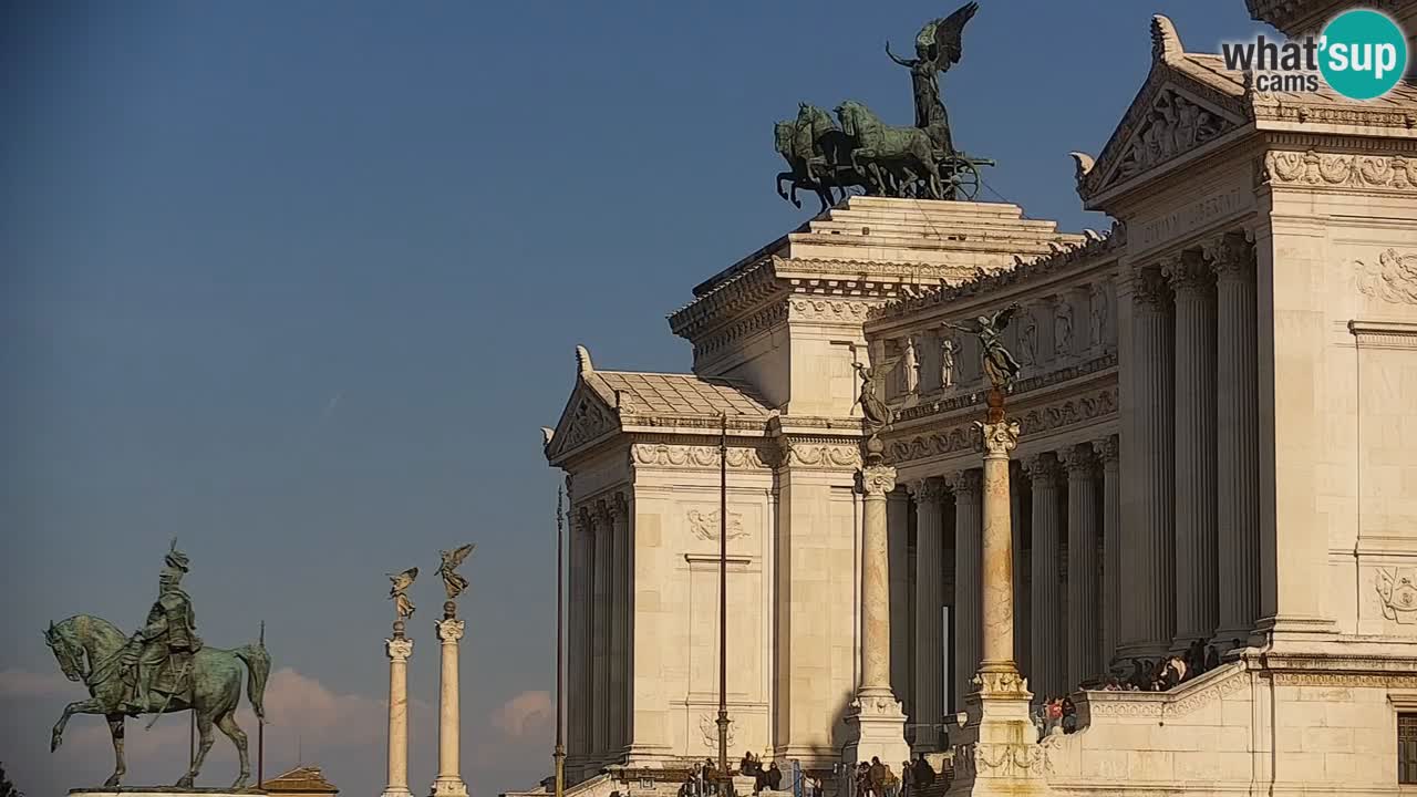 Roma Livecam – Vittoriano webcam – Altare della Patria