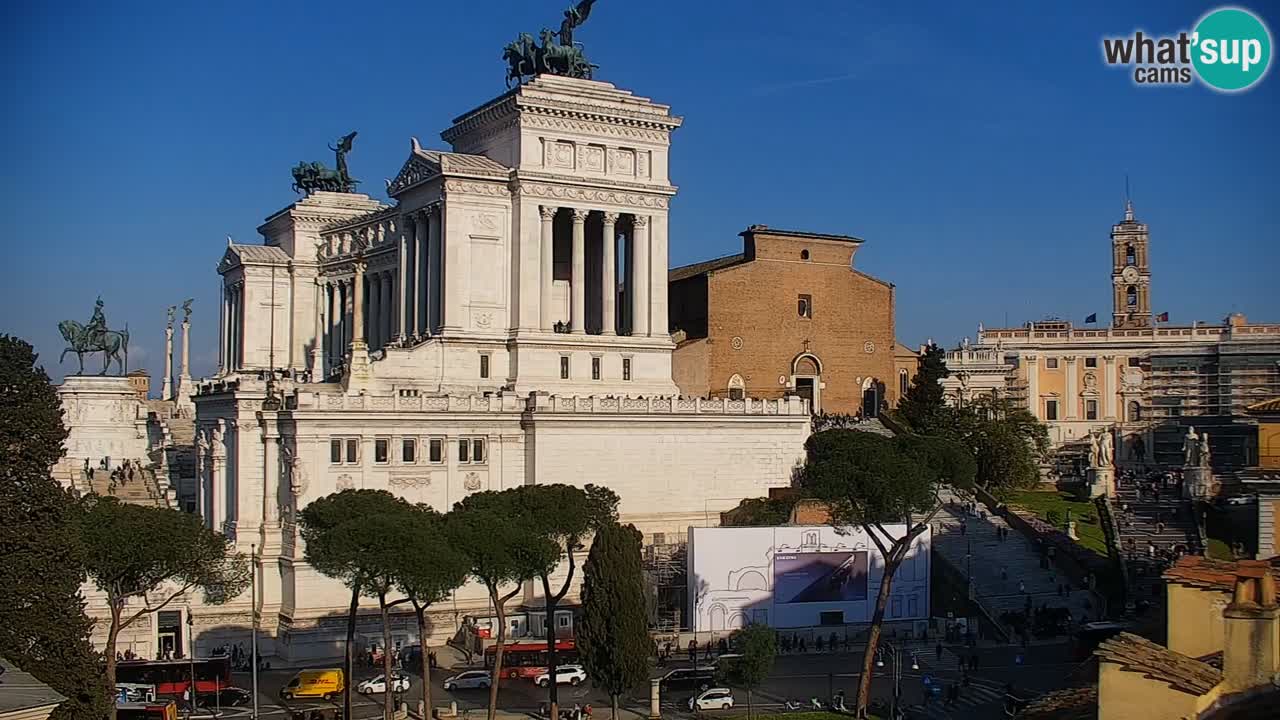 Rom Webcam – Vittoriano – Altar des Vaterlands