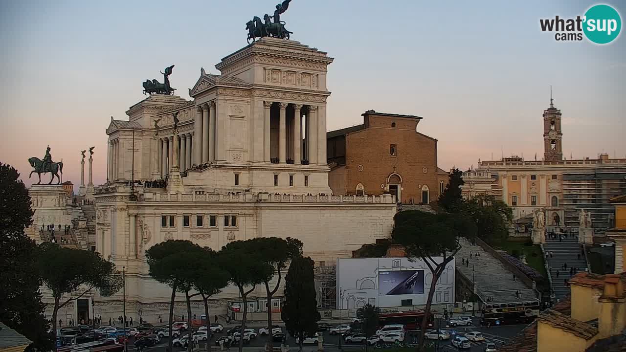 Rome Livecam – Vittoriano webcam – Altare della Patria