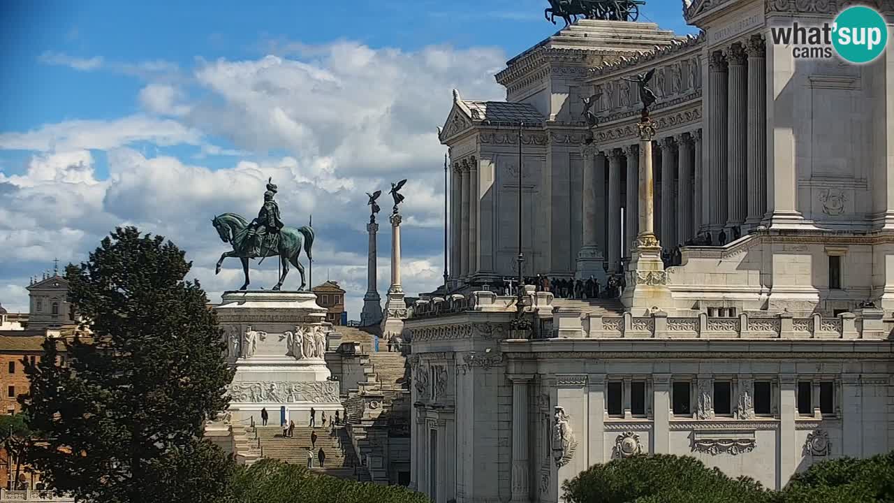 Rom Webcam – Vittoriano – Altar des Vaterlands
