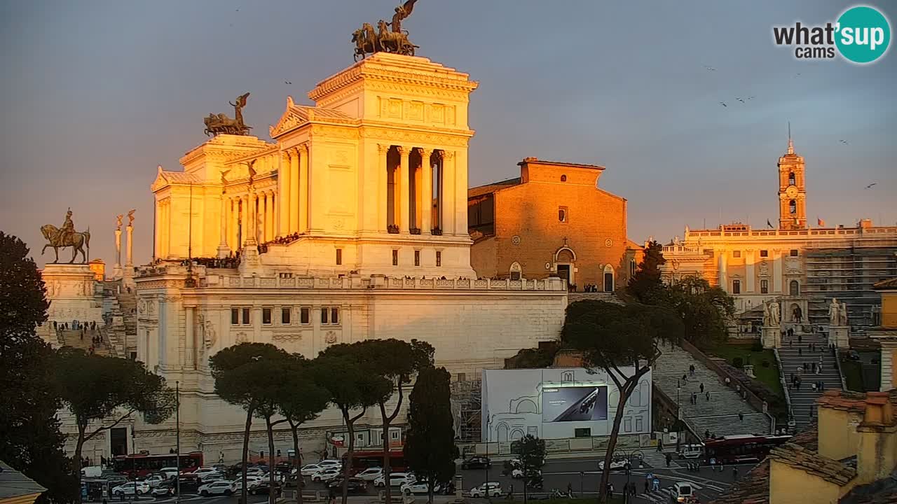 Rom Webcam – Vittoriano – Altar des Vaterlands