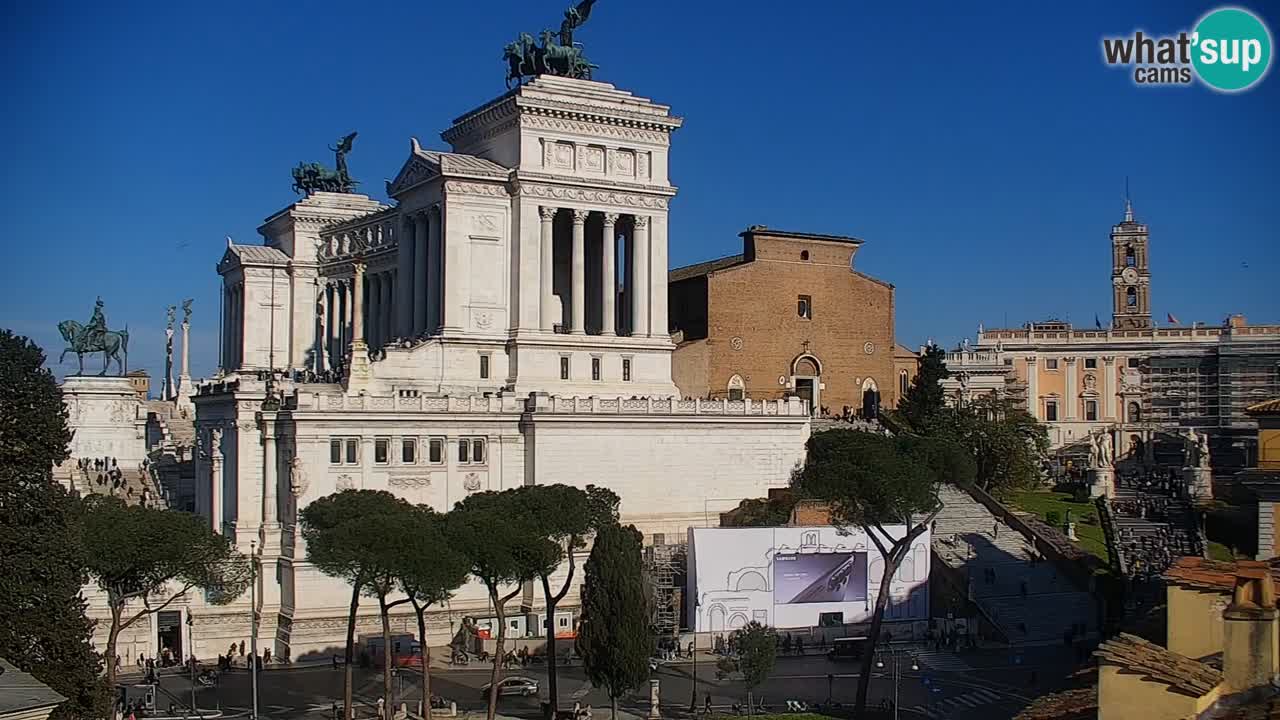 Rom Webcam – Vittoriano – Altar des Vaterlands