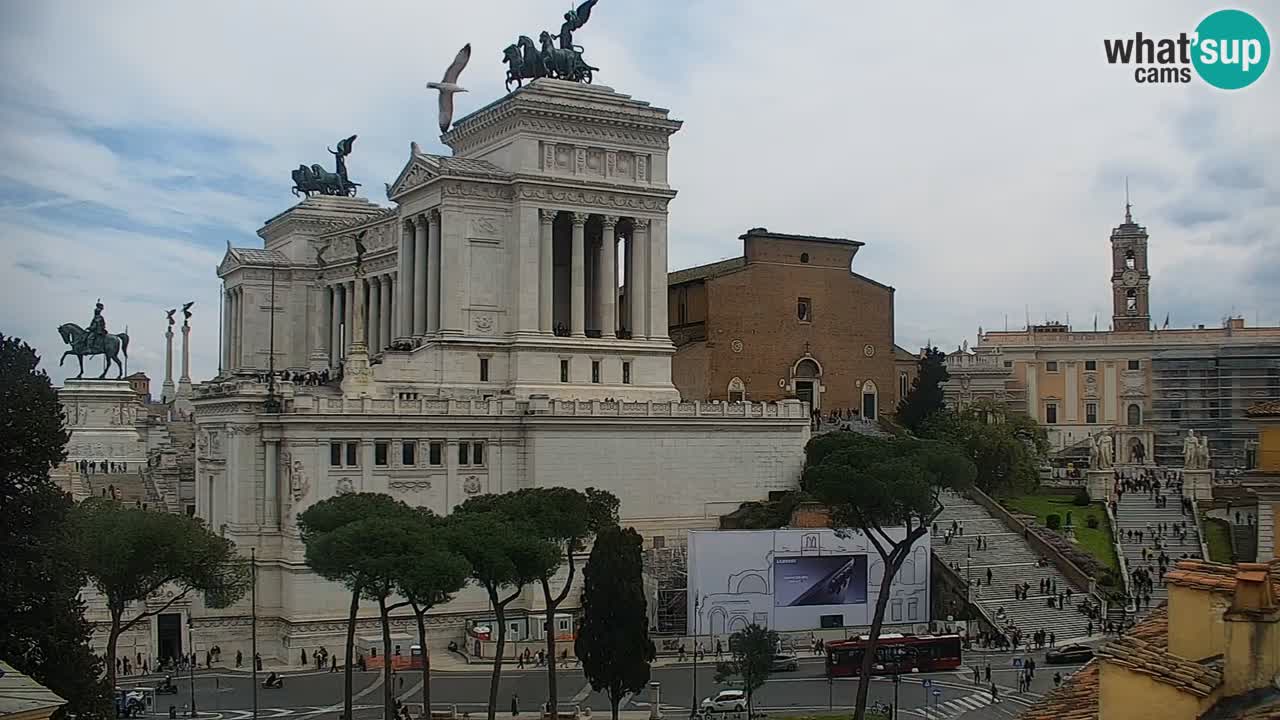 Rom Webcam – Vittoriano – Altar des Vaterlands