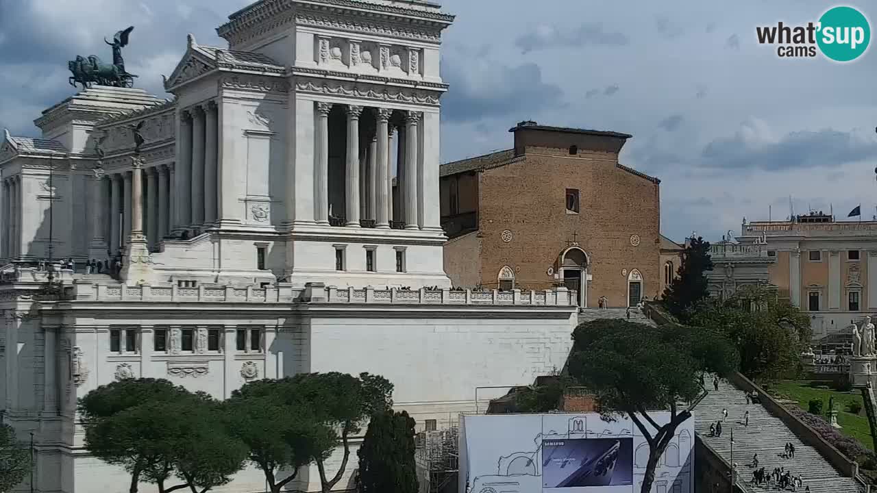 Rome Livecam – Vittoriano webcam – Altare della Patria