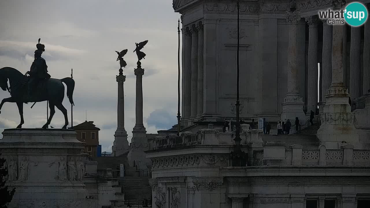 Roma Livecam – Vittoriano webcam – Altare della Patria