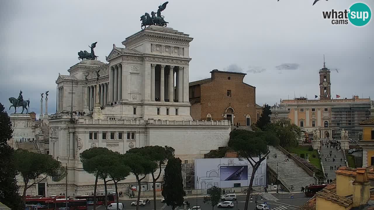 Roma Livecam – Vittoriano webcam – Altare della Patria
