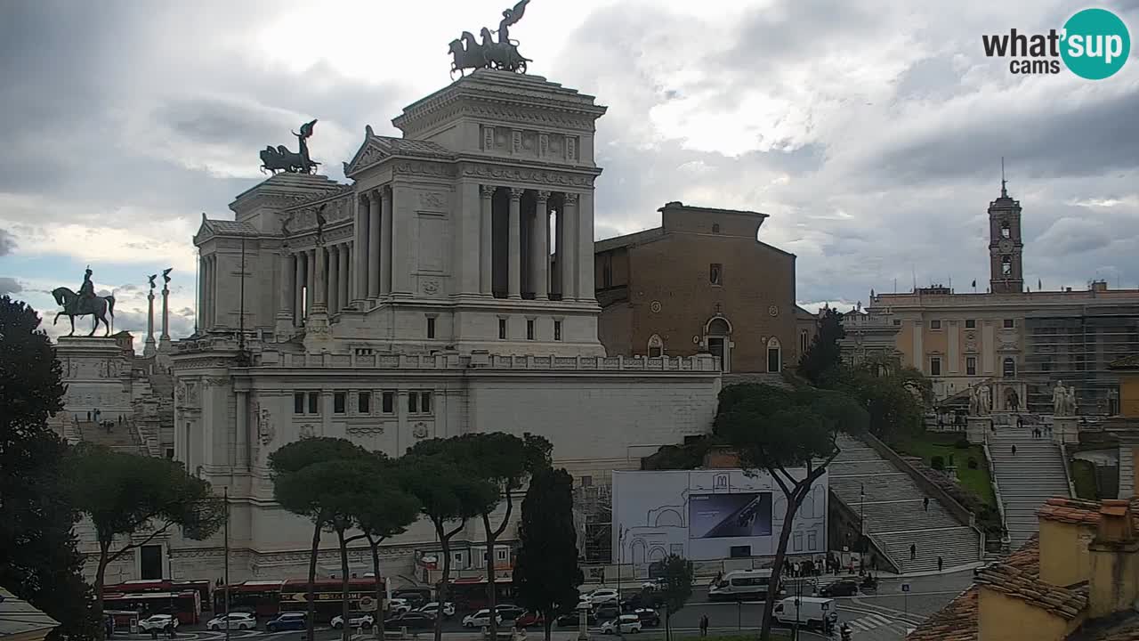 Roma Camera en vivo – Vittoriano webcam – Altare della Patria