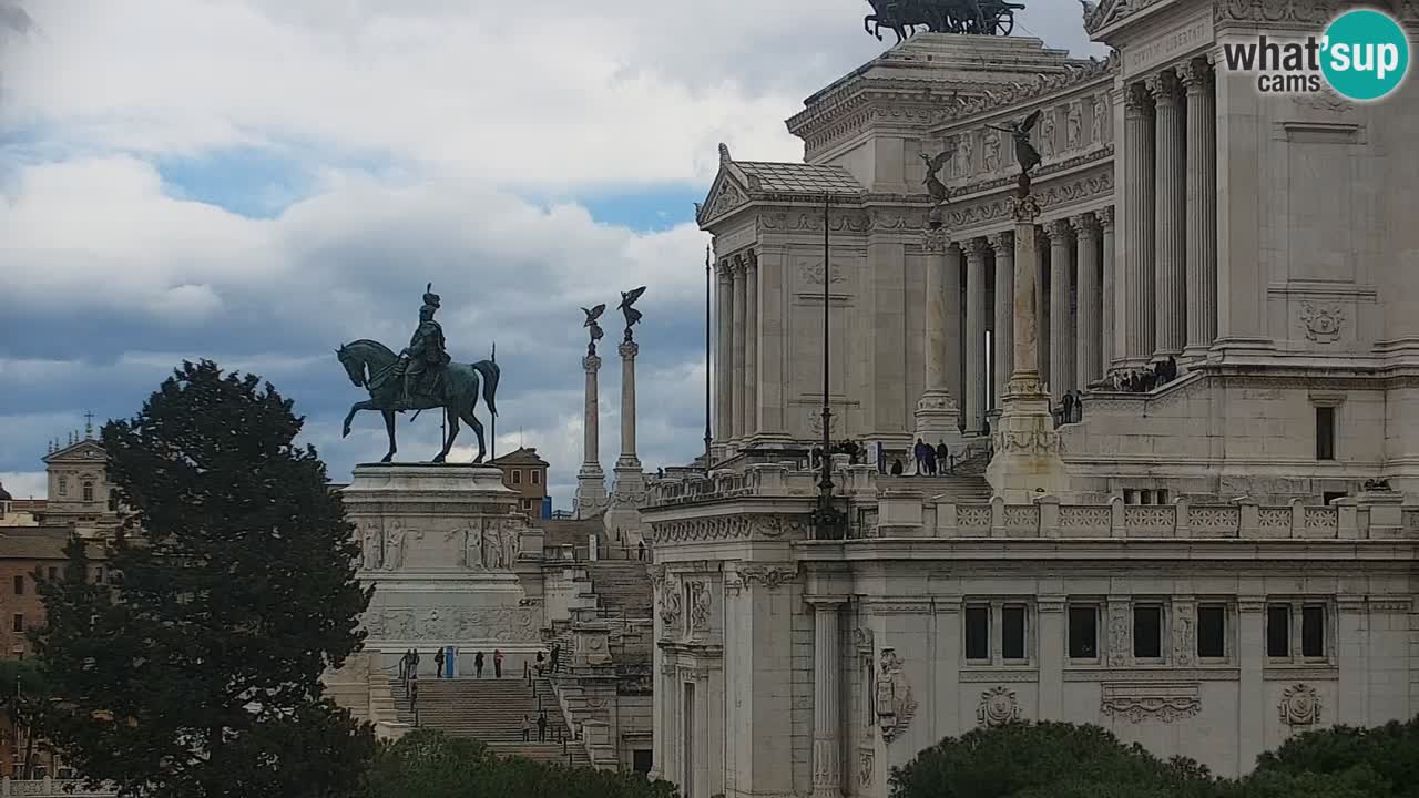 Roma Camera en vivo – Vittoriano webcam – Altare della Patria
