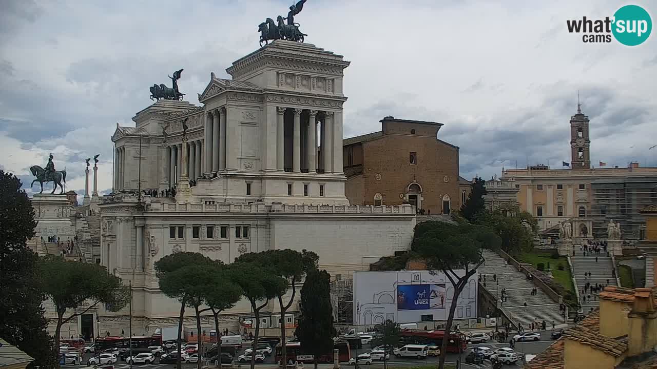 Roma Camera en vivo – Vittoriano webcam – Altare della Patria