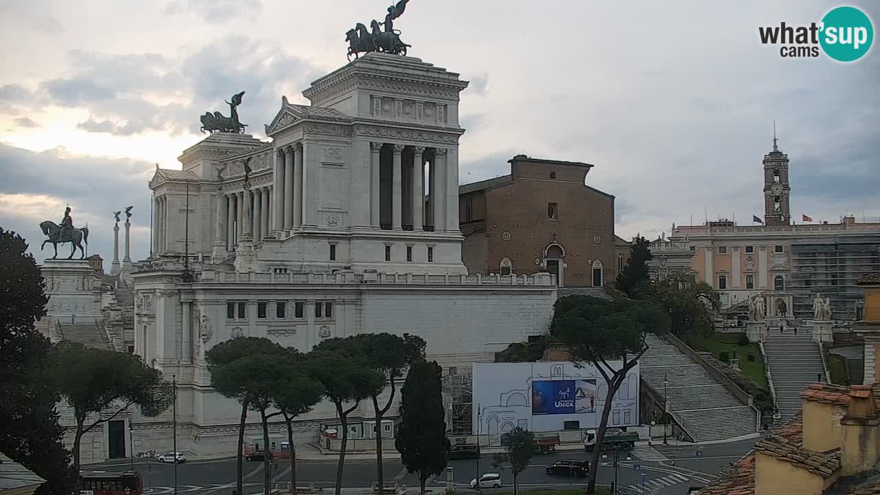 Roma Camera en vivo – Vittoriano webcam – Altare della Patria