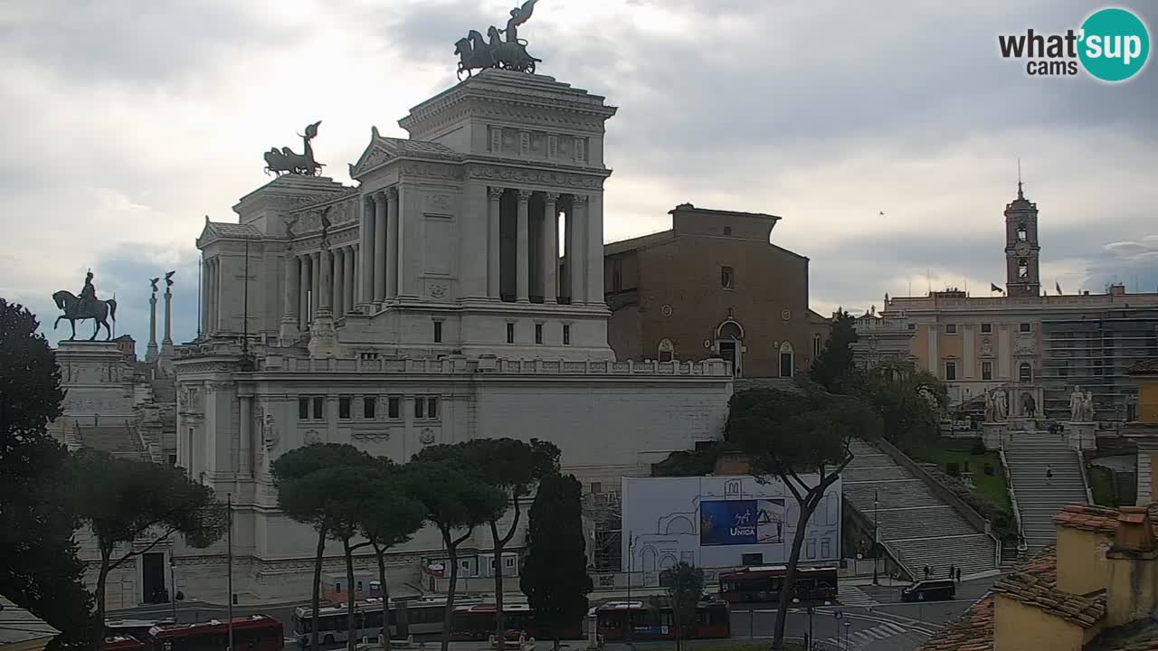 Roma Camera en vivo – Vittoriano webcam – Altare della Patria