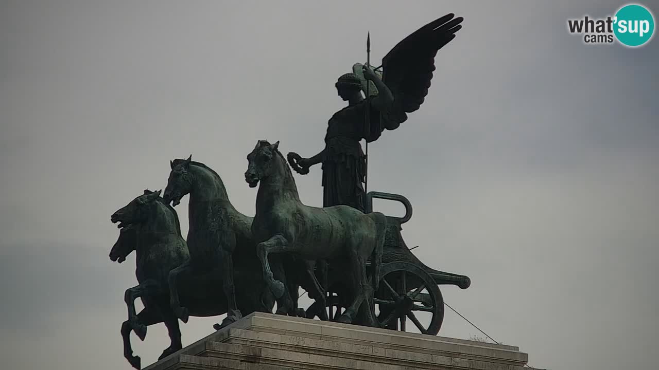 Rome Livecam – Vittoriano webcam – Altare della Patria