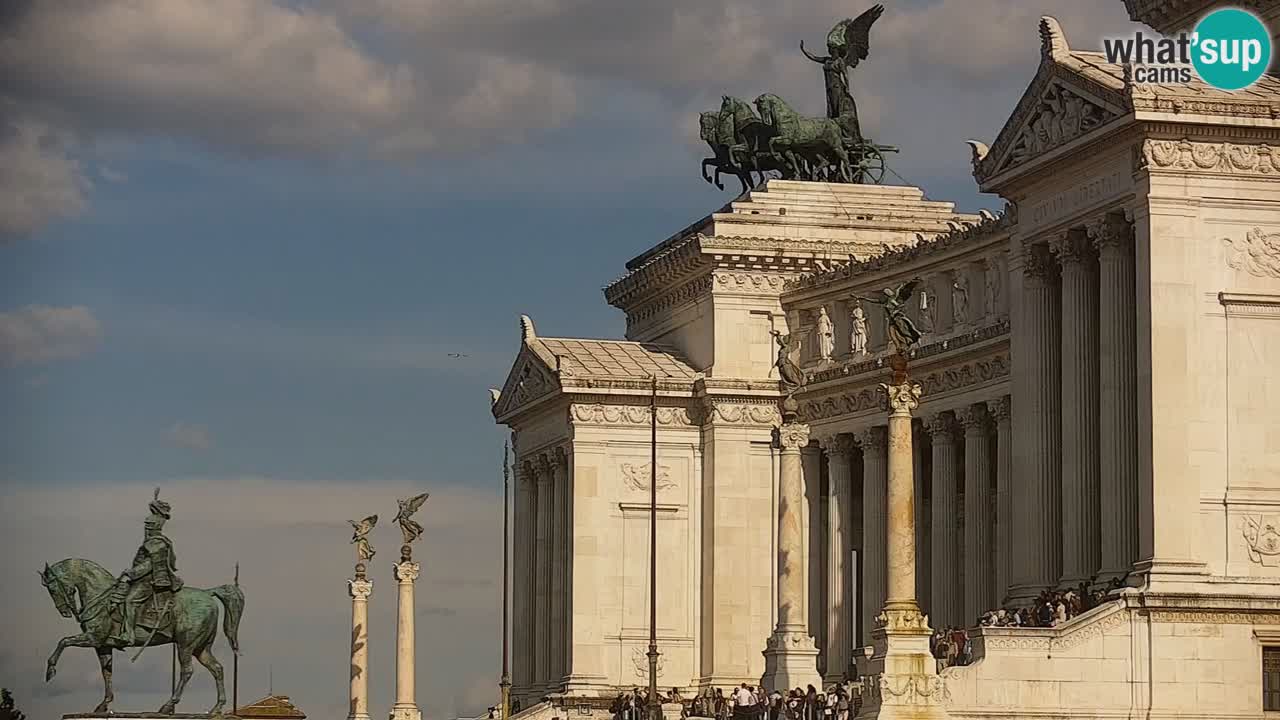 Roma Camera en vivo – Vittoriano webcam – Altare della Patria