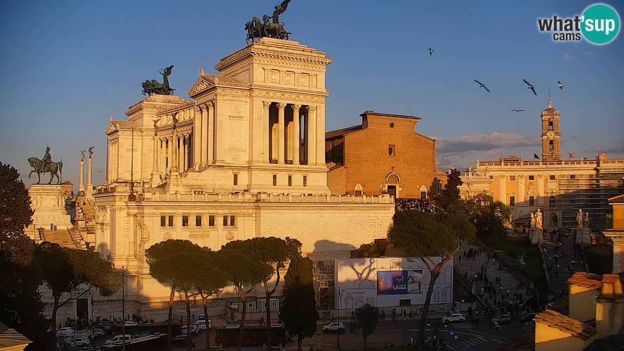 Rim Web kamera – Vittoriano – Altare della patria