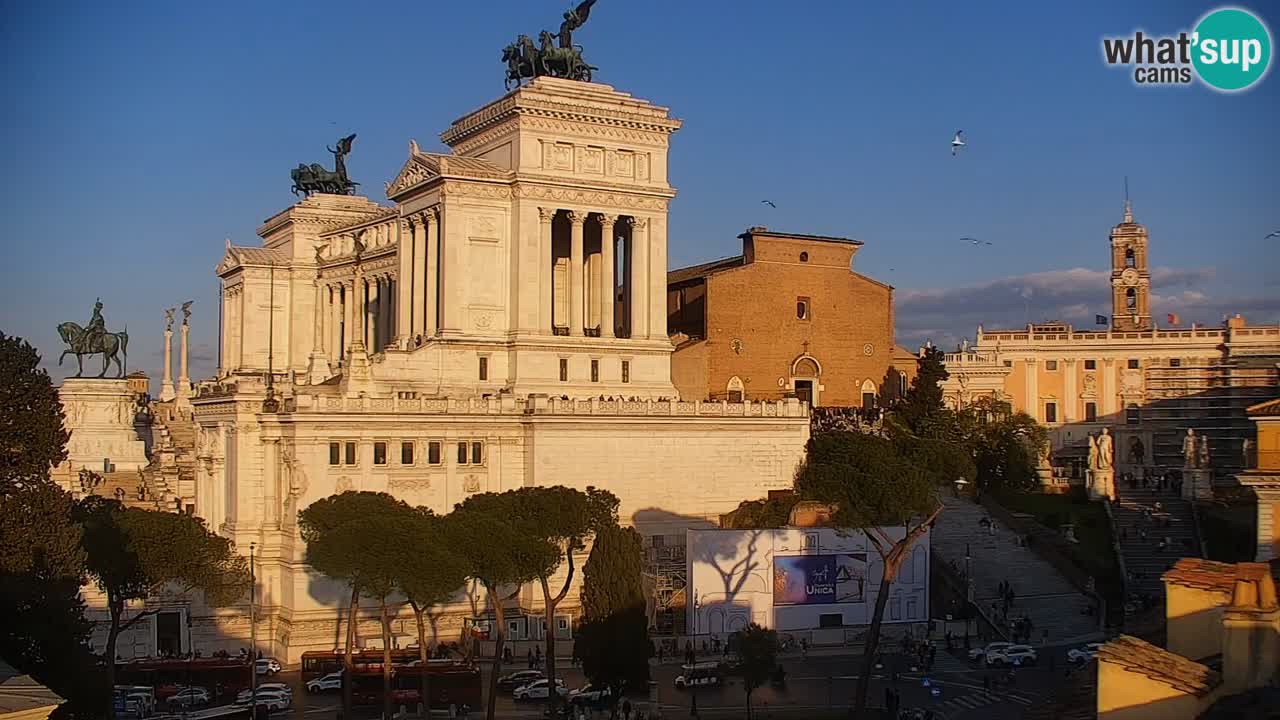 Rom Webcam – Vittoriano – Altar des Vaterlands