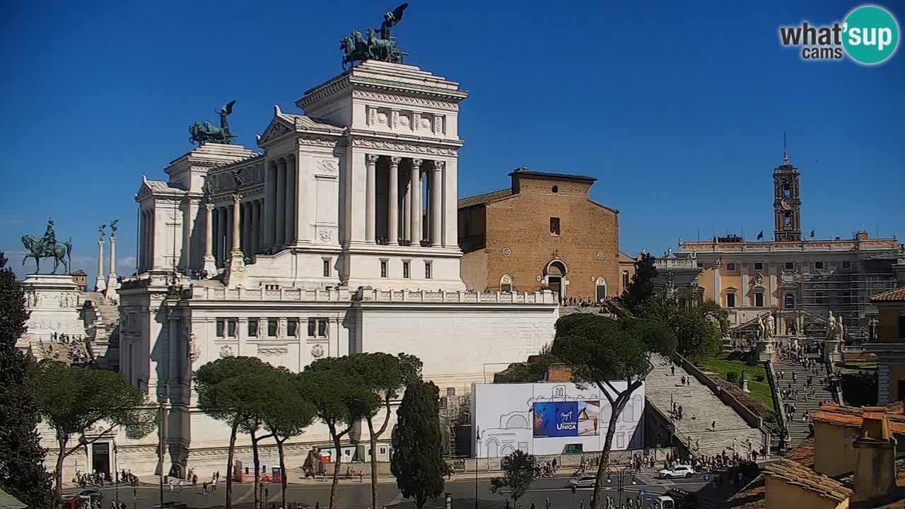 Rim Web kamera – Vittoriano – Altare della patria