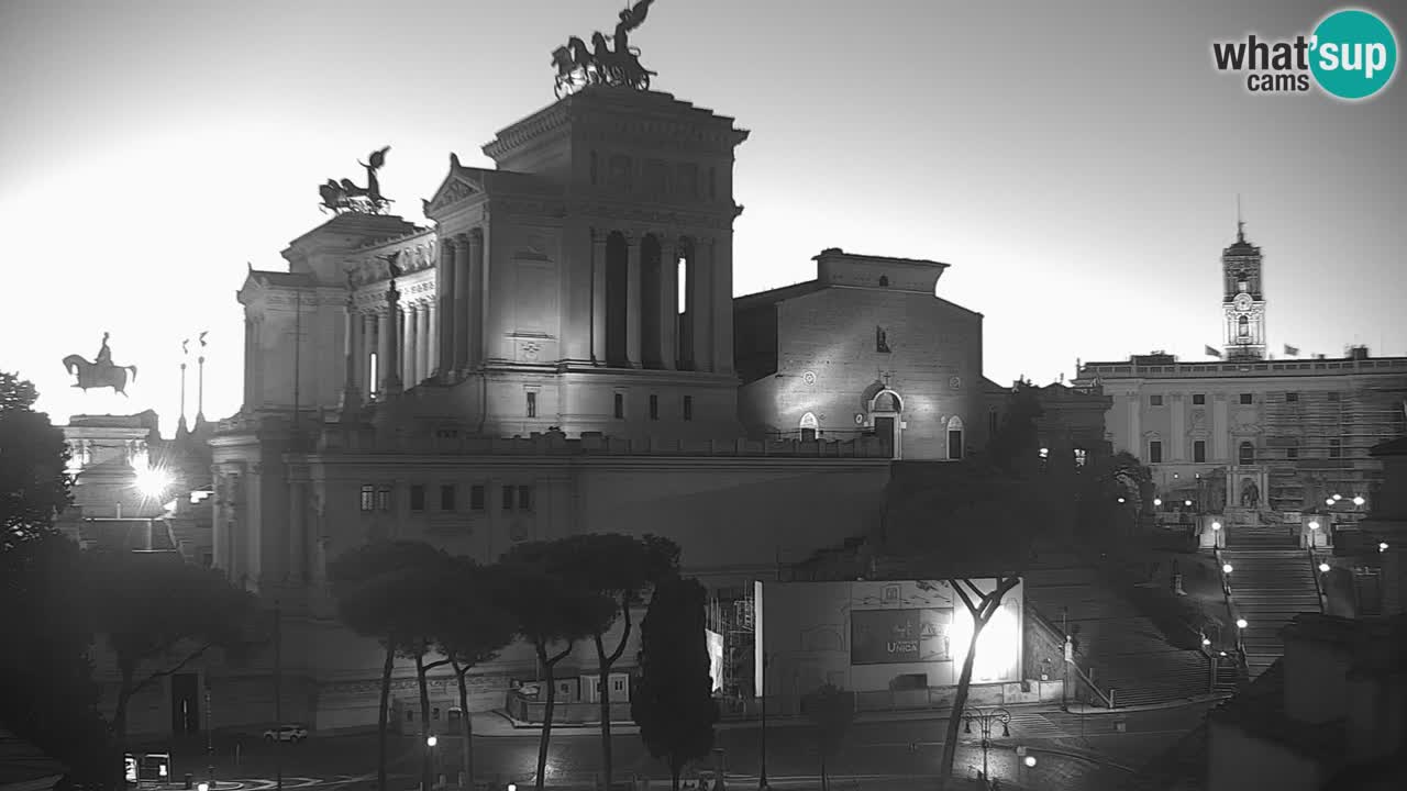 Rome Livecam – Vittoriano webcam – Altare della Patria