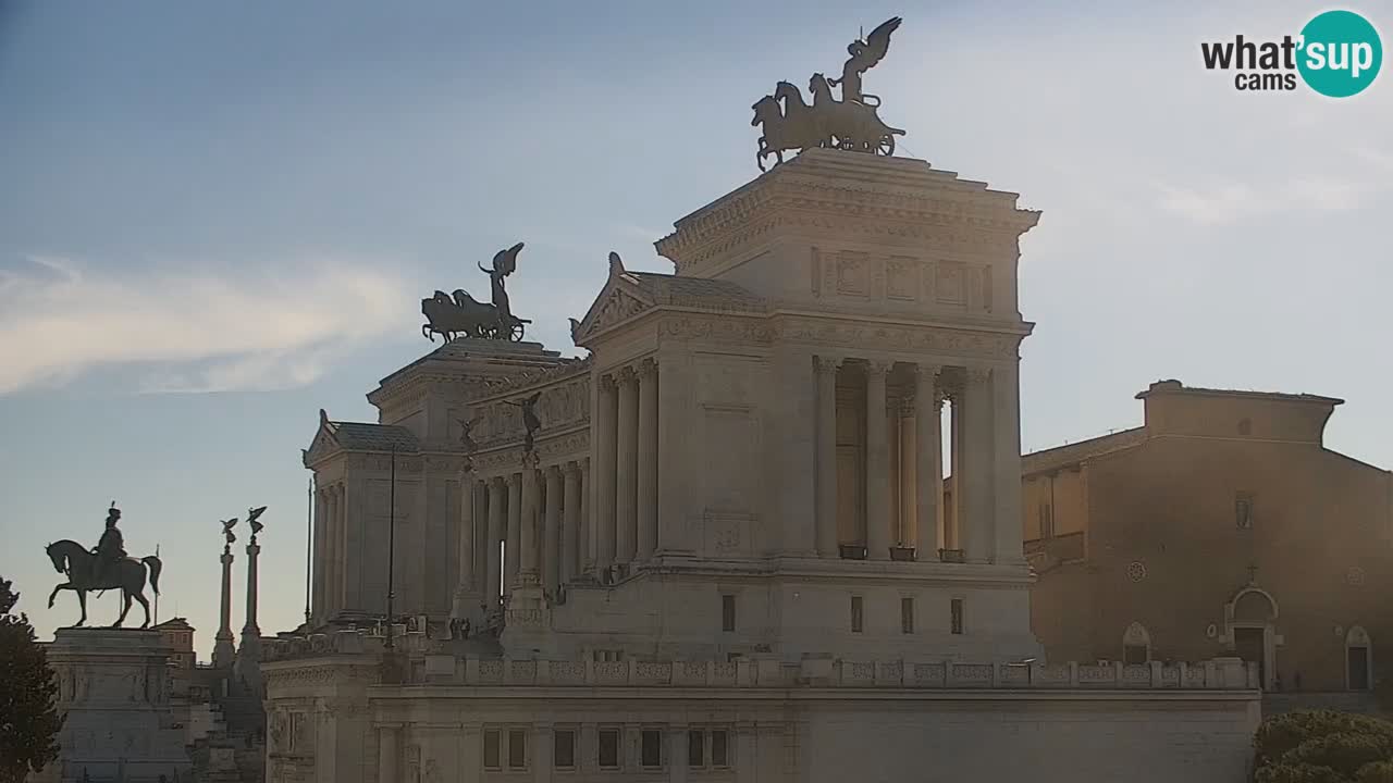 Rim Spletna kamera – Vittoriano – Oltar domovine