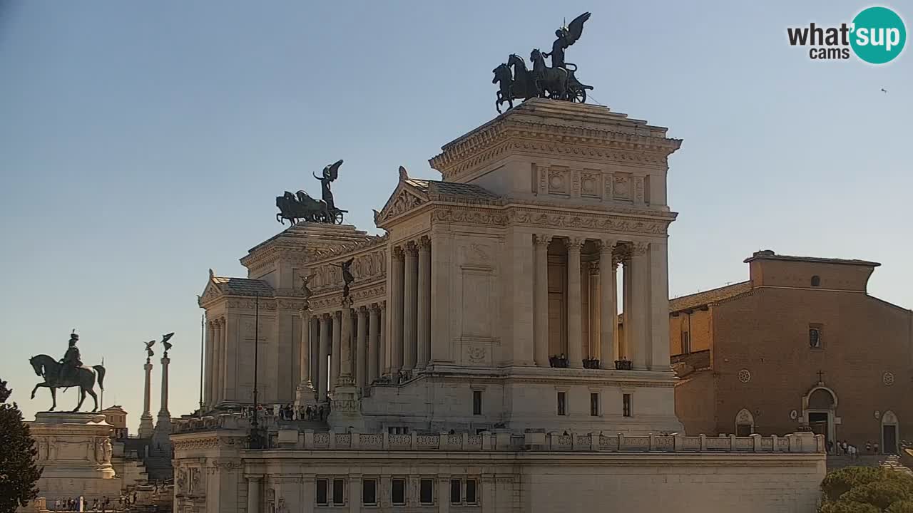 Rome Livecam – Vittoriano webcam – Autel de La Patrie