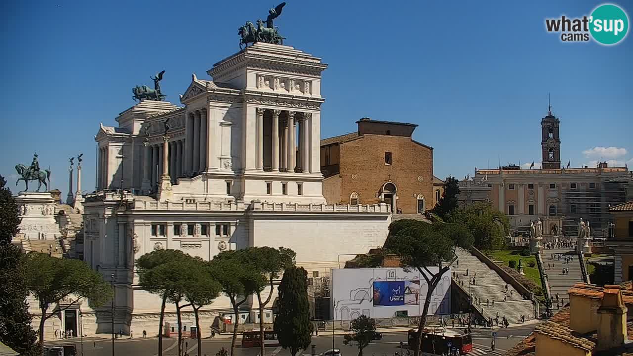 Rim Web kamera – Vittoriano – Altare della patria