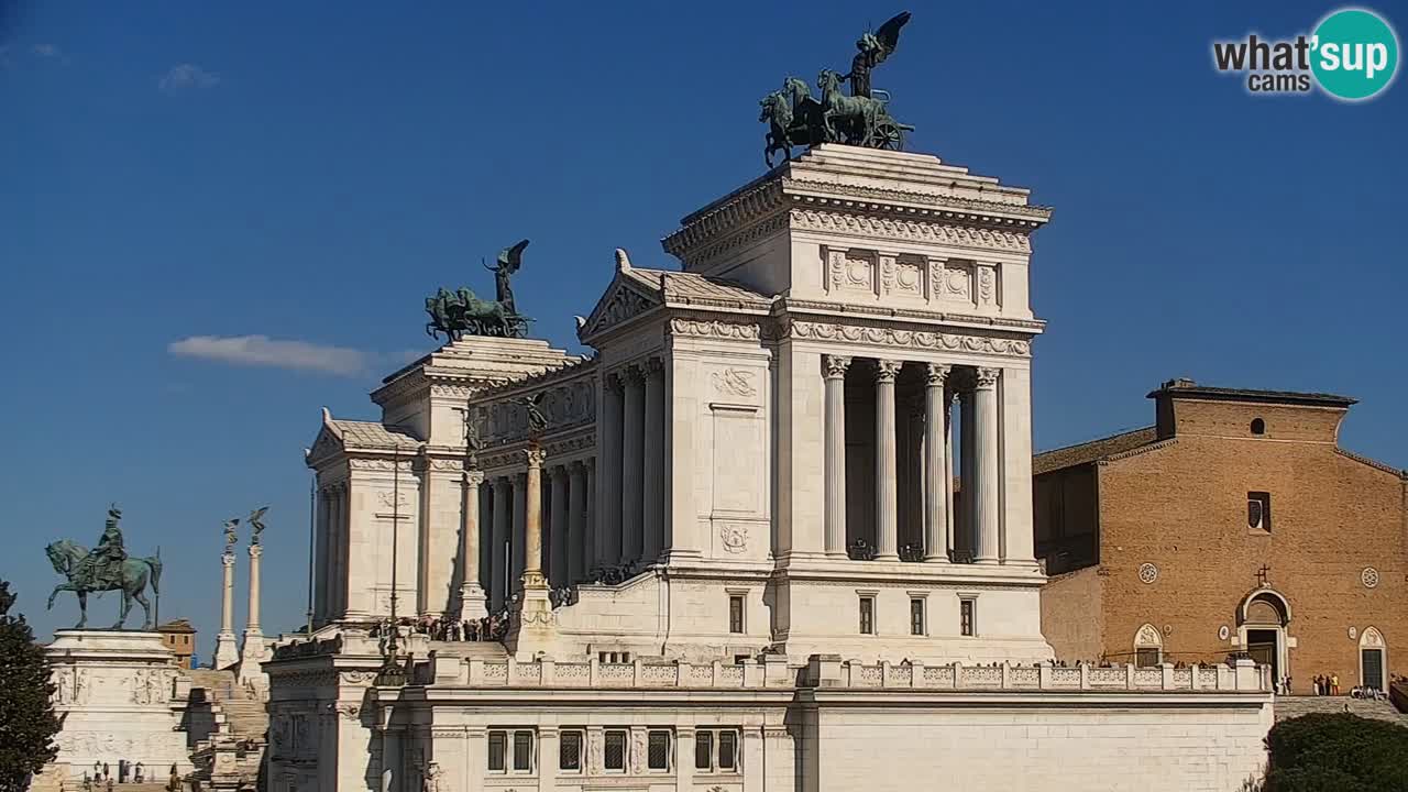 Rome Livecam – Vittoriano webcam – Altare della Patria