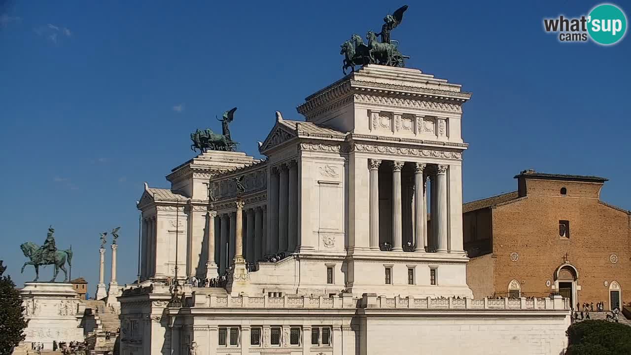 Rome Livecam – Vittoriano webcam – Altare della Patria