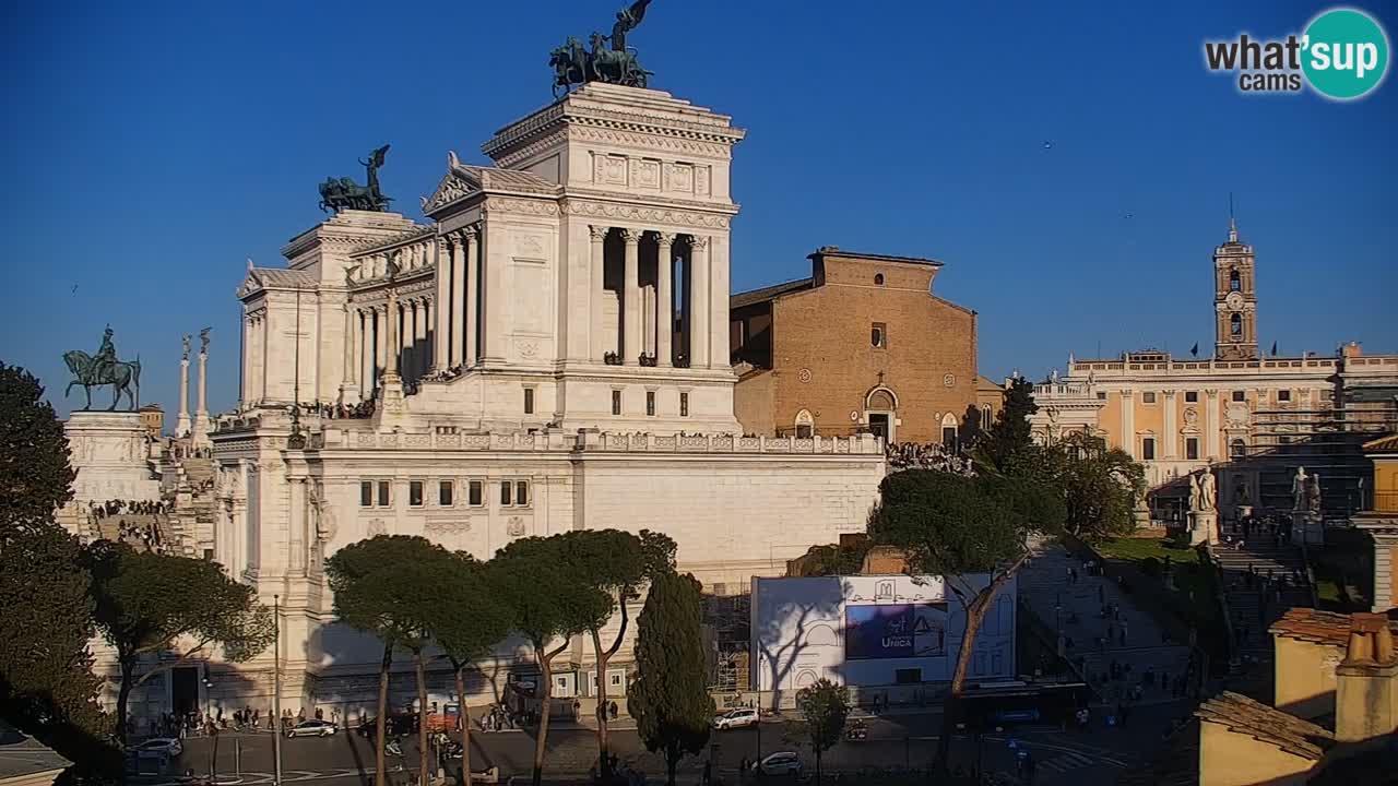 Rom Webcam – Vittoriano – Altar des Vaterlands