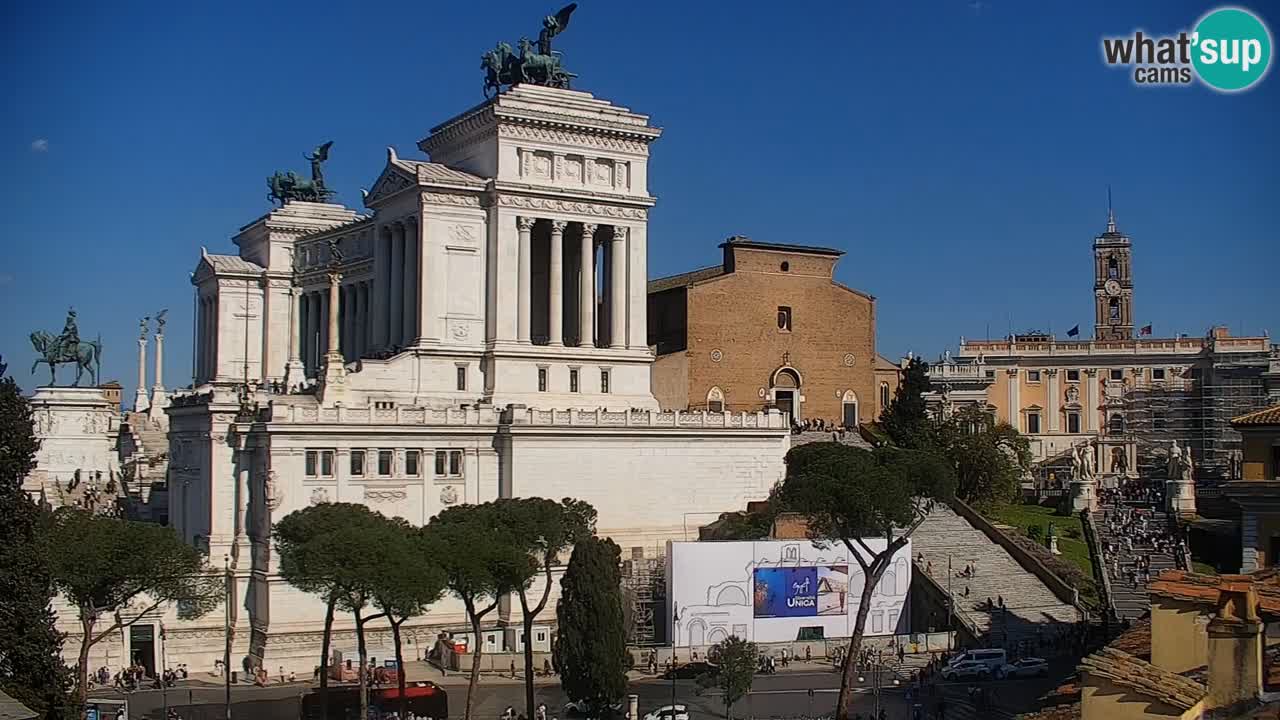 Rim Web kamera – Vittoriano – Altare della patria