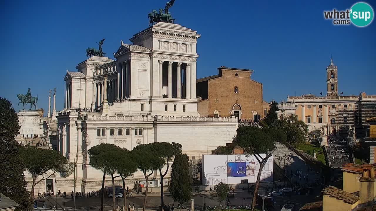 Roma Livecam – Vittoriano webcam – Altare della Patria