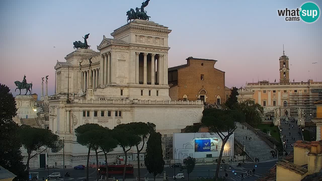 Rome Livecam – Vittoriano webcam – Autel de La Patrie