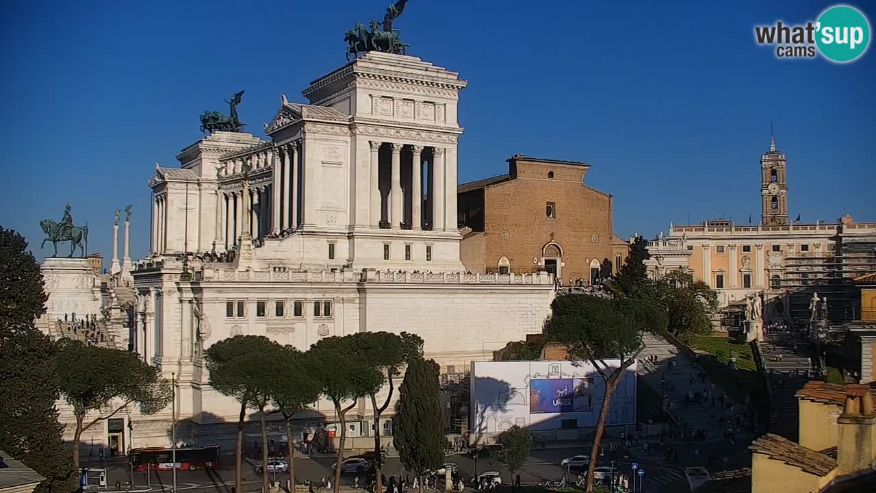 Rim Web kamera – Vittoriano – Altare della patria
