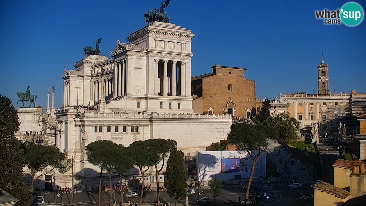 Rim Web kamera – Vittoriano – Altare della patria
