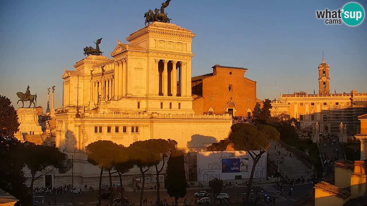 Roma Camera en vivo – Vittoriano webcam – Altare della Patria
