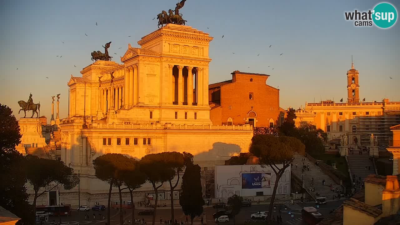 Rim Web kamera – Vittoriano – Altare della patria