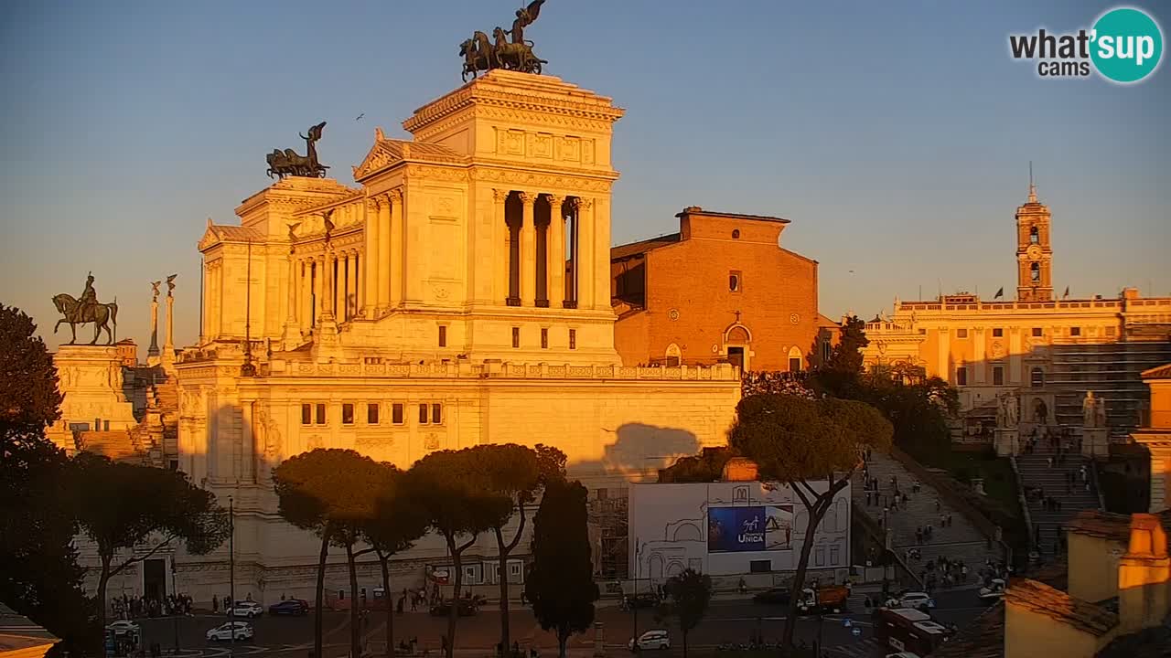 Rim Web kamera – Vittoriano – Altare della patria