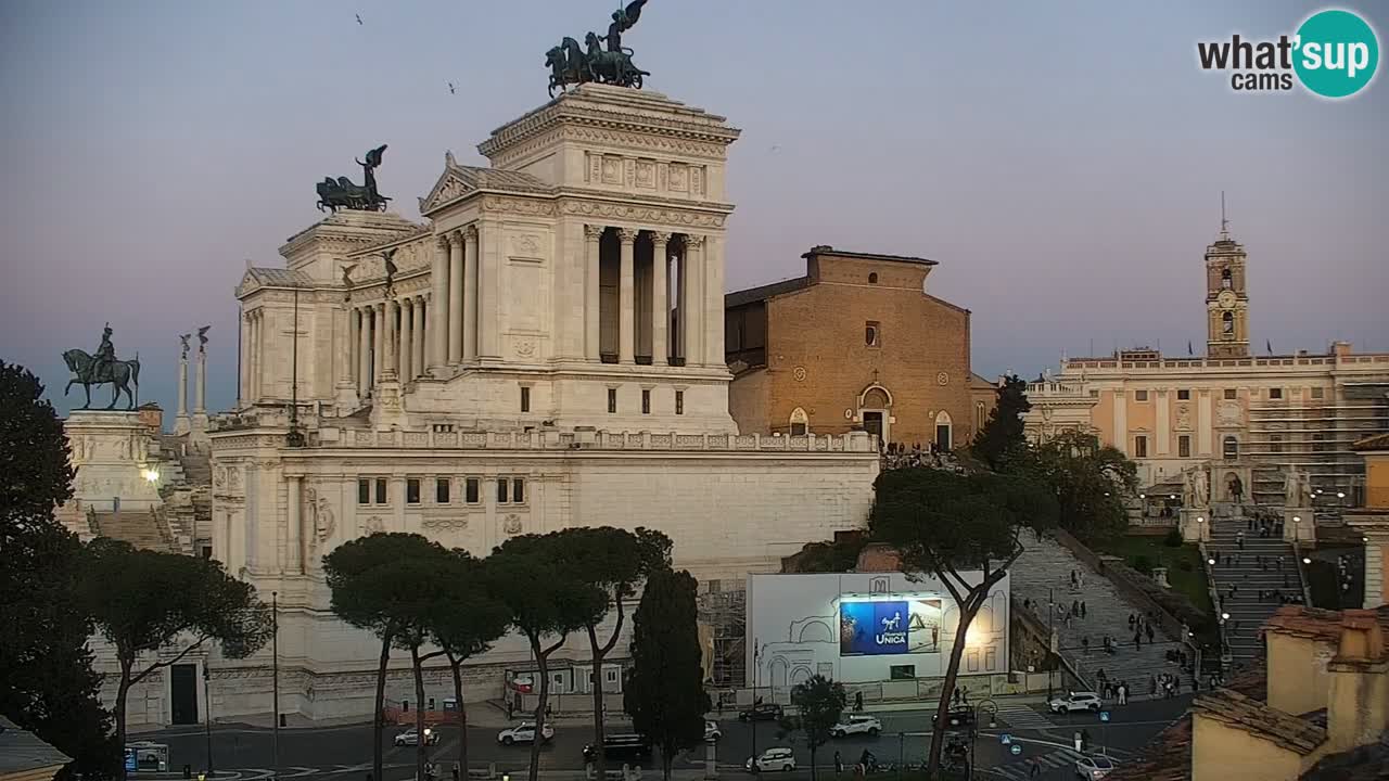 Rome Livecam – Vittoriano webcam – Altare della Patria