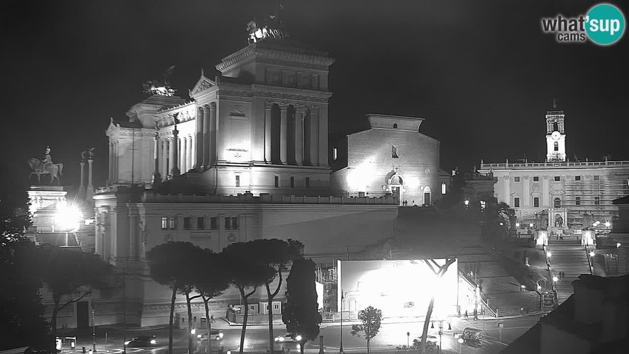 Rim Spletna kamera – Vittoriano – Oltar domovine