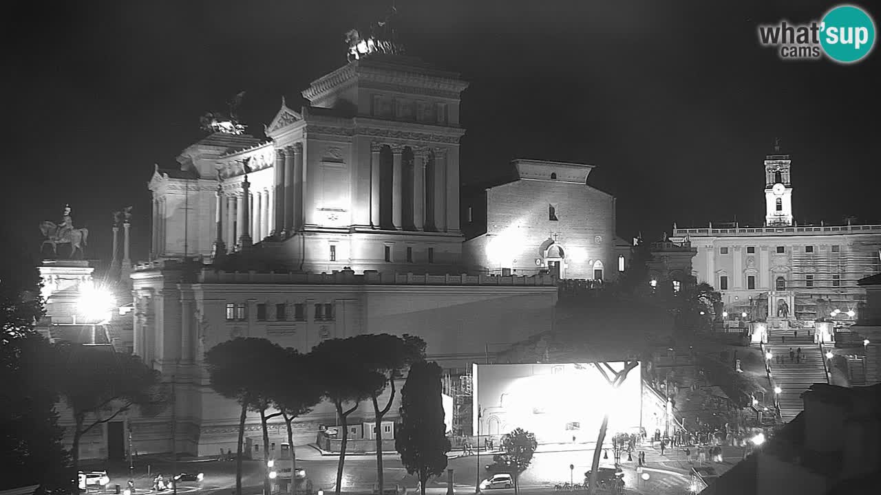 Rim Web kamera – Vittoriano – Altare della patria