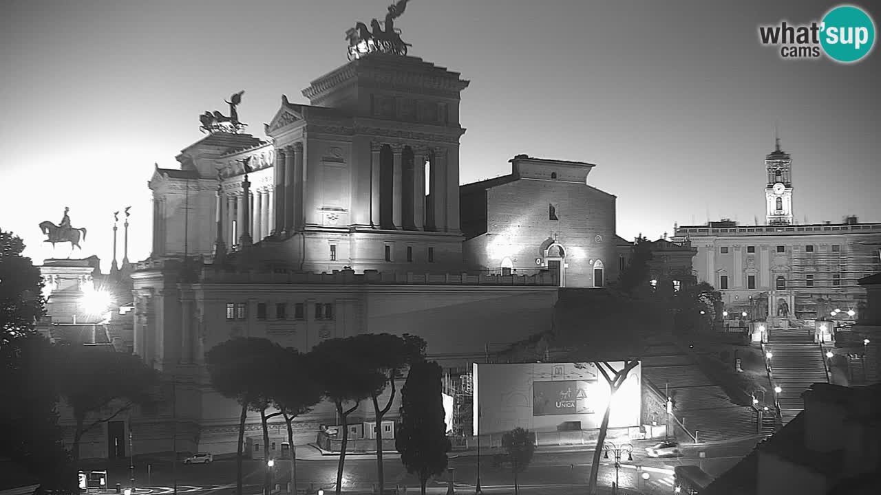 Roma Camera en vivo – Vittoriano webcam – Altare della Patria