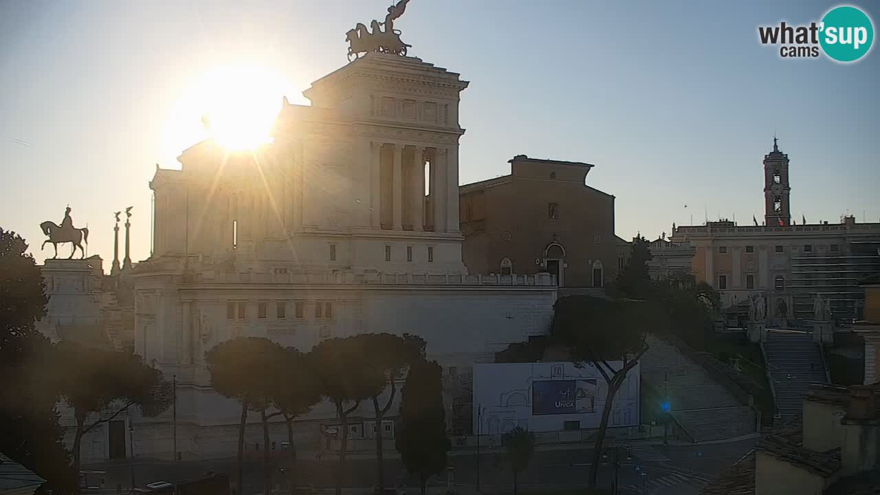 Rim Web kamera – Vittoriano – Altare della patria