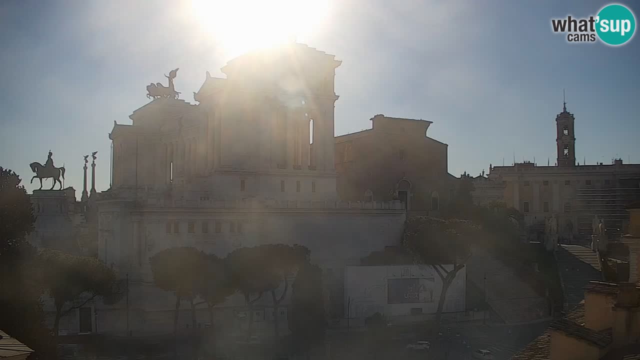 Rome Livecam – Vittoriano webcam – Autel de La Patrie
