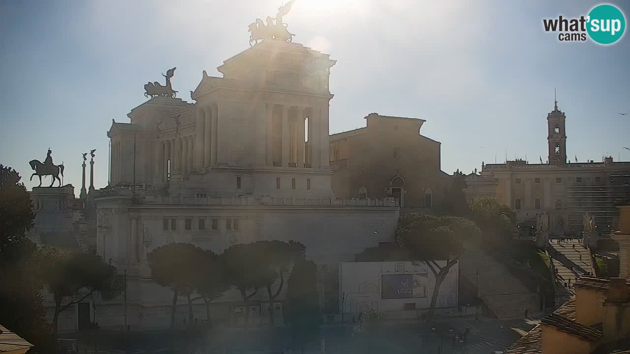 Roma Livecam – Vittoriano webcam – Altare della Patria
