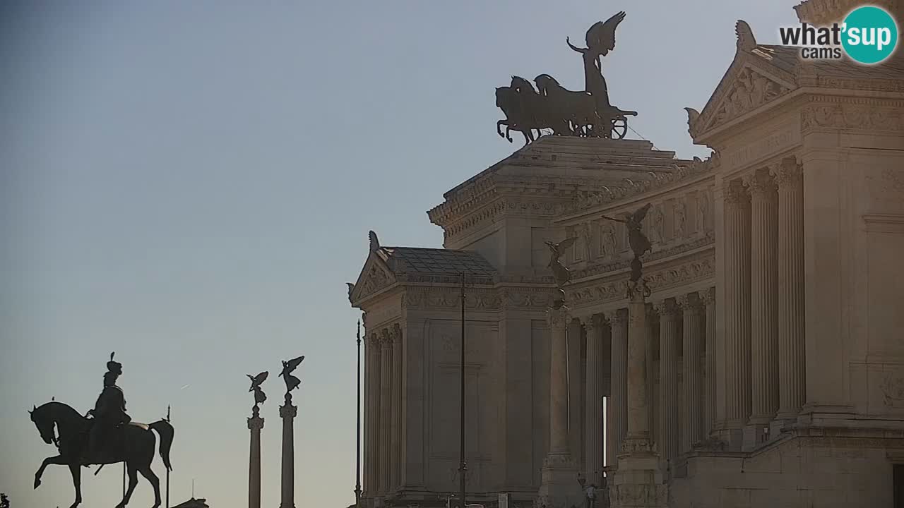 Rome Livecam – Vittoriano webcam – Autel de La Patrie