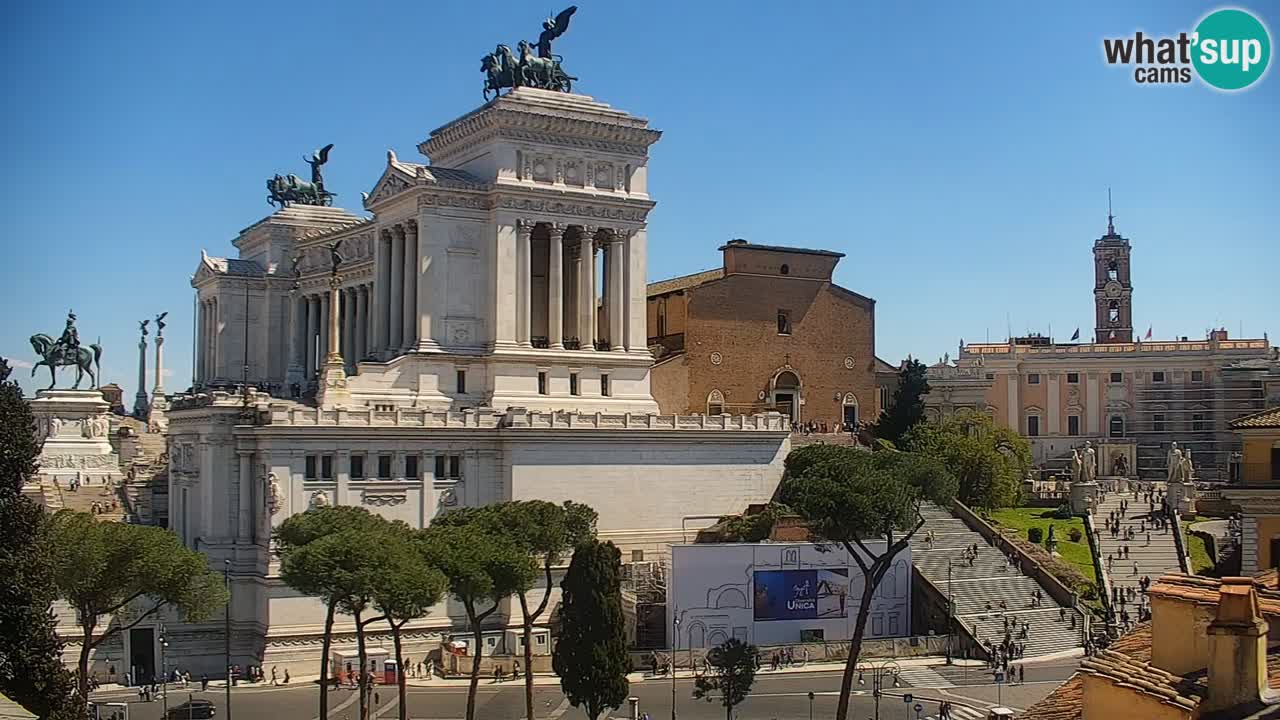 Rom Webcam – Vittoriano – Altar des Vaterlands