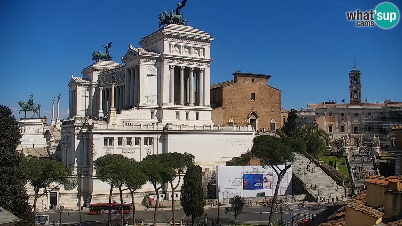 Rim Web kamera – Vittoriano – Altare della patria