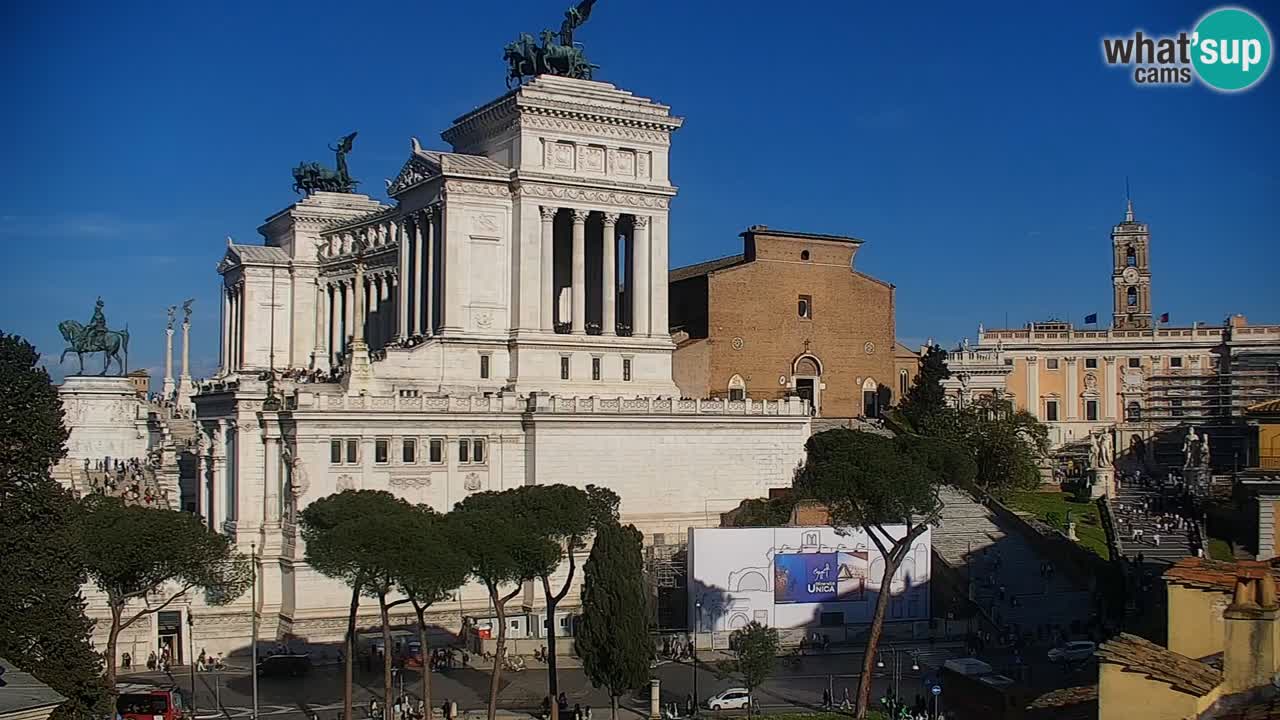 Rom Webcam – Vittoriano – Altar des Vaterlands