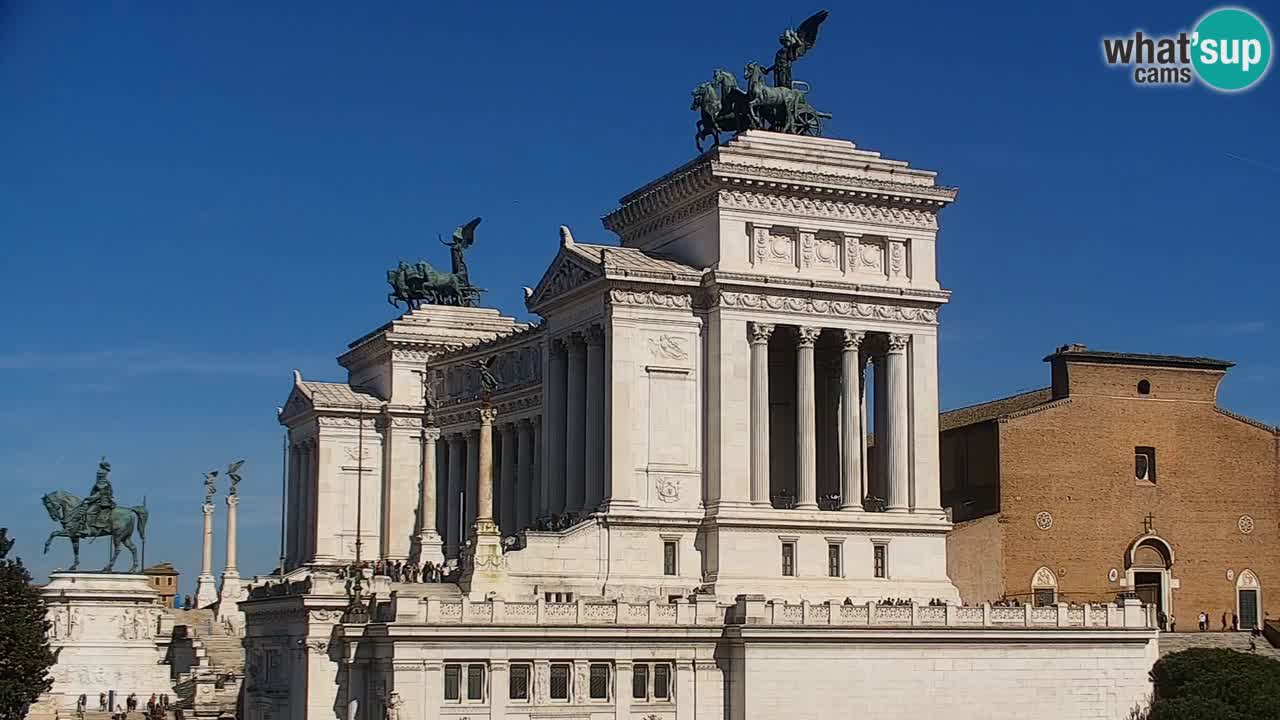 Rome Livecam – Vittoriano webcam – Altare della Patria