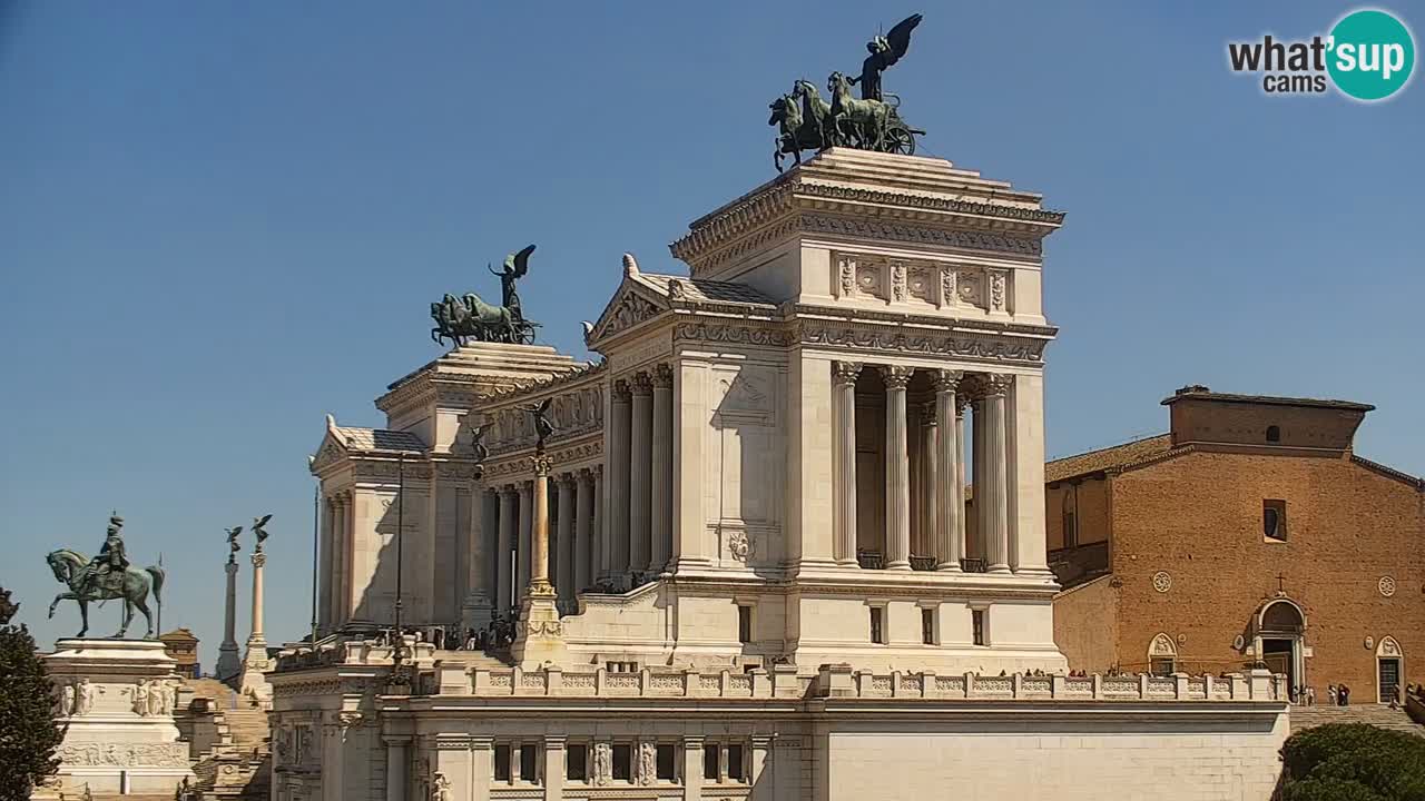 Rome Livecam – Vittoriano webcam – Autel de La Patrie